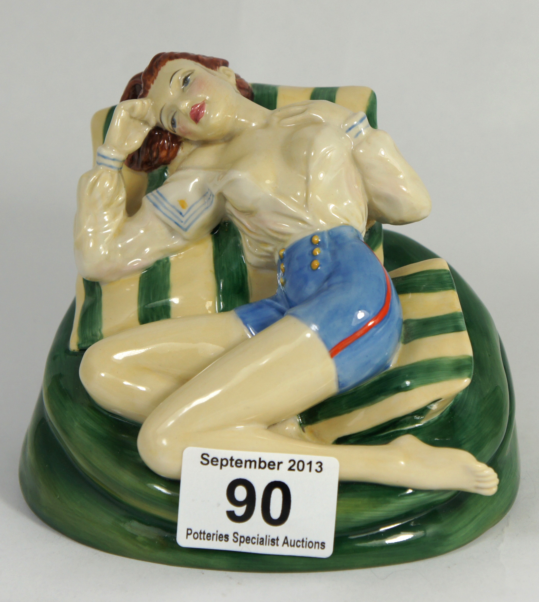 Kevin Francis Figure, Pillow Talk, First Collectors Fair, October 2000, Boxed