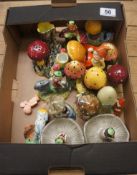 Tray lot to include Gnomes and Toadstools Mythical Figures by Hall Handcraft, Morley etc (15)