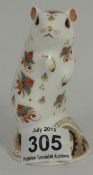Royal Crown Derby Paperweight, Gerbil, Boxed