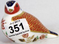 Royal Crown Derby Paperweight Windrush Chaffinch , boxed