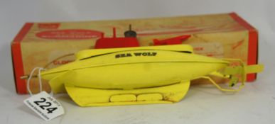 Sutcliffe Model of the Sea Wolf Atomic Submarine in Original Box
