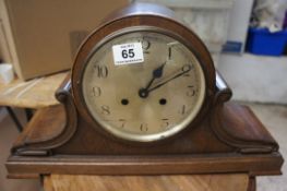 1920s Oak Cased mantle Clock
