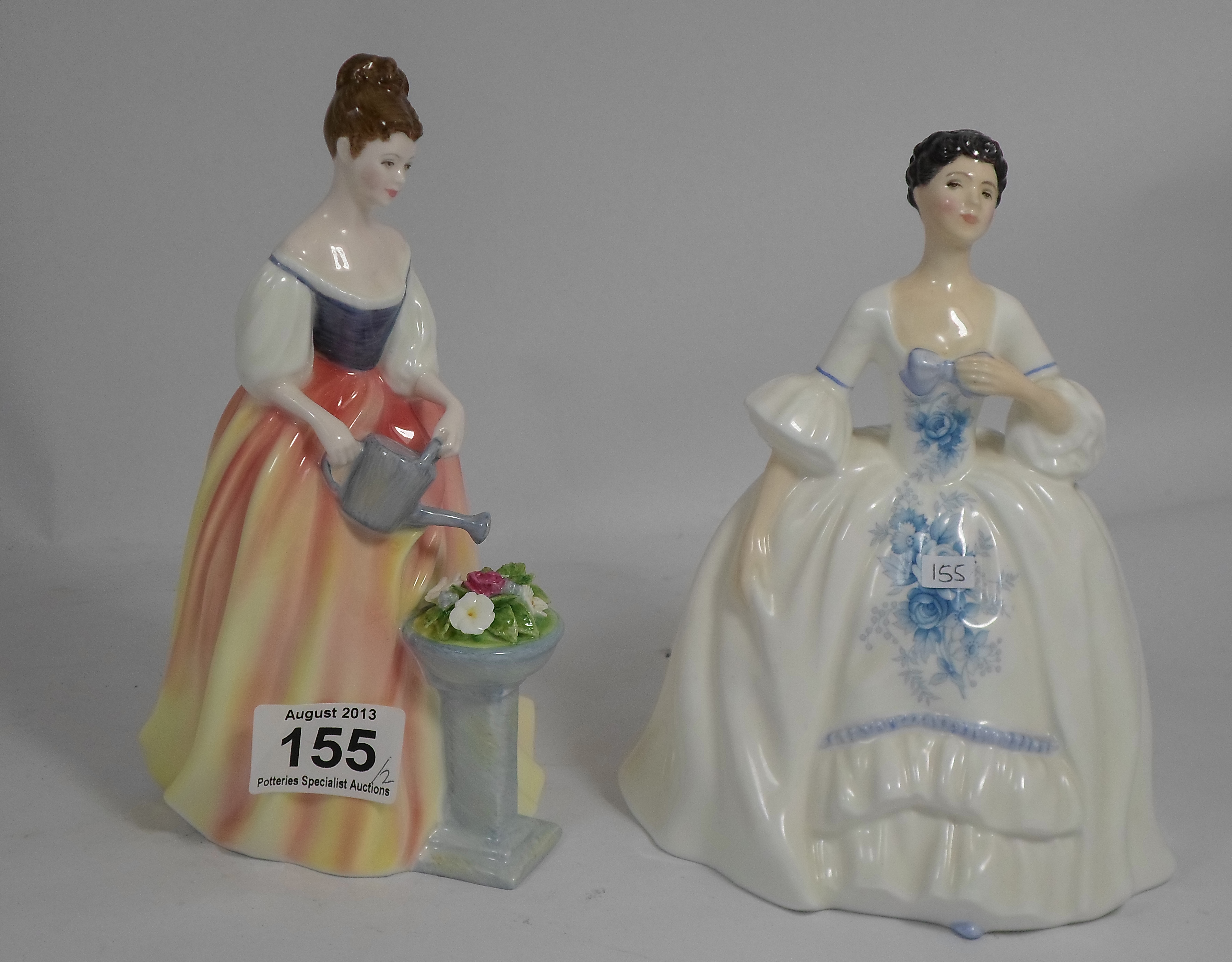 Royal Doulton Figures Alexandra HN3286 and Kelly HN2478 (2)