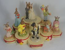 Royal Doulton Bunnykins Figures from the Occassions Series comprising Christmas Morning DB285,