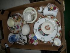 Tray comprising Collector Plates by various Manufacturers to include Royal Doulton, Royal Albert,
