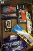 Tray of various Corgi Boxed Lorries and Buses