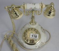 Royal Albert Ornate China, Haworth Pattern Telephone