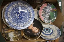 A collection of Pottery to include Royal Worcester, Poole, Wedgwood Collector Plates and