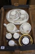 A collection of Pottery to include Minton Marloe, Wedgwood Kutani Krane and Royal Doulton Imperial