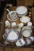 A collection of Pottery to include a Sutherland China Tea Set, early Coffee Cups and Saucers,