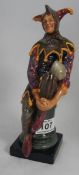 Royal Doulton Figure of a Jester HN2016 (end of bobble hat broken and missing)