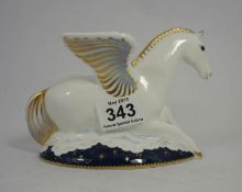 Royal Crown Derby Paperweight Pegasus for Goviers, Limited Edition Boxed