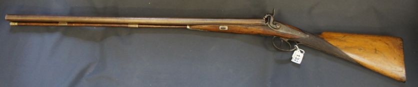 Blasck Powder Shotgun of excellent quality , marked Golan Stirling with decoration 26" barrel