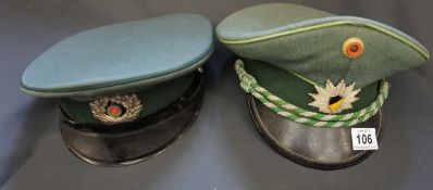 Two German Maid Officers Hats
