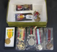 Mixture of Eight Foreign Military Medals