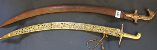 2 Indian Decorated Sword