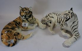 USSR Model of a Lying Tiger and Snow Tiger (2)