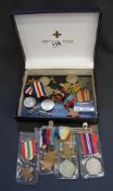 Mixed Box of WW2 Medals (14)