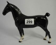 Beswick Black Hackney Horse 1361 -
