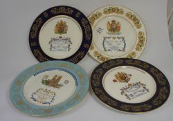 Aynsley Commemorative Royalty Plate Queen - Mothers Birthday, Marriage of Sarah Fergurson and
