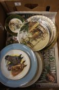 Large Tray of Mixed Size Collector plates and carry an Equine Theme (Approx 30)