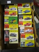 A collection of LLedo Vanguard Die Cast Cars / Vans to include Ford Anglia, Morris Minor, Ford