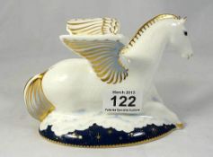Royal Crown Derby Paperweight Pegasus, Limited Edition for Goviers, Boxed
