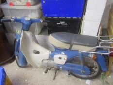 Honda Cub 50cc Motorcycle, in good condition , been in dry storage since 1987, Registration JVF