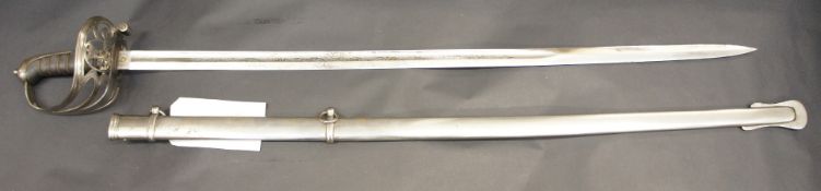 Infantry Officers Sword made by Samuel Bros London inscribed to Blade "Presented to Lieutenant