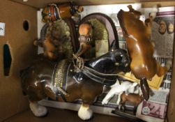 A Tray of Melba Ware Horses, Leonardo Collection pieces, coasters, animal sculptures etc (14)