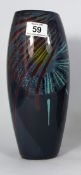 Anne Clarke Large Studio Pottery Vase in Sunburst Design, Limited Edition number 17/500