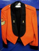 Royal Engineers Number 1`s Uniform consisting Jacket, Trousers and Waistcoat