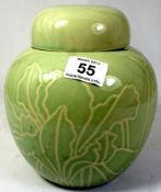 Cobridge Stoneware Large Trail Ginger Jar and Cover dated 17-12-98