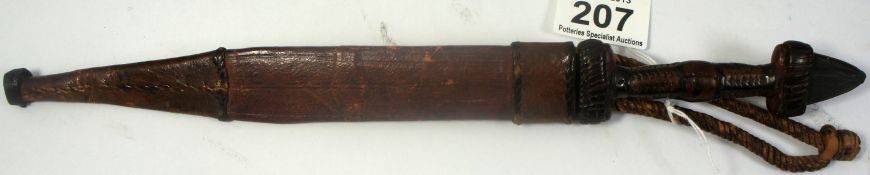 African Belt / Arm Dagger with a 19cm Blade