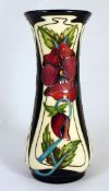 Moorcroft Vase decorated in the Glory and Dreams design, signed by Racheal Bishop, height 20cm,