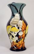 Moorcroft Vase decorated in the Toadstool Scorcery design, height 19cm, limited edition of 50 (