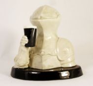 Lorna Bailey Prototype Crusader Advertising Beer Figure, height 15cm, marked prototype not for