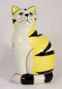 Lorna bailey large cat moneybank, marked prototype, height 23cm