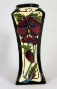 Moorcroft Vase decorated in the Glory and Dreams design, signed by Racheal Bishop, height 15,5 cm,