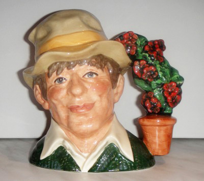 Royal Doulton Large Character Jug Gardener D6867