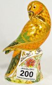 Royal Crown Derby Paperweight Sun Parakeet, Boxed