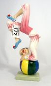 Royal Doulton Figure Tumbling HN3289, Limited Edition for the National Playing Fields Association