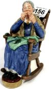 Royal Doulton Figure A Stitch In Time HN2352