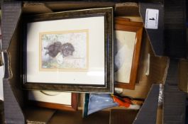 A collection of Beatrix Potter Pictures to include 3D Cardboard Cutouts and a Picture of Duchess