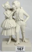 Coalport Figure Beauty and the Beast, Based on the original Museum Piece, Limited Edition with