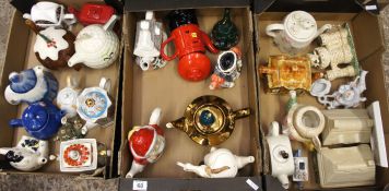 A collection of various Character Tea Pots to include Price Kensington, Wade, Sadler etc (27 Tea