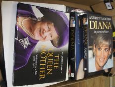 Tray comprising Royal Memorabilia Books and Assorted Others (11)
