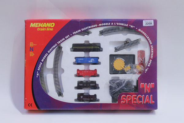 Mehano N gauge scale model electric train set