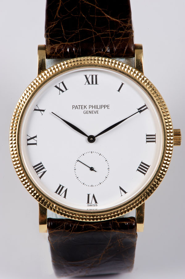 Gentlemen's Patek Philippe Calatrava 3919 yellow gold (18ct) wristwatch, with manual wound