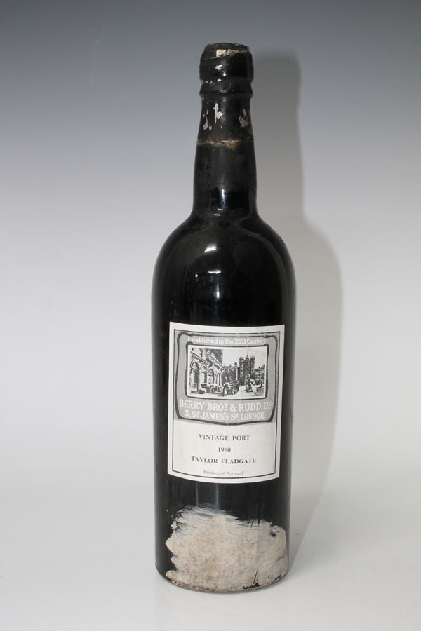 Port - one bottle of Taylor Fladgate 1960 Vintage Port